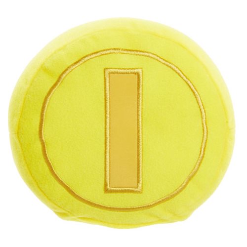 Nintendo Gold Coin 5-Inch Plush with Sounds, Not Mint